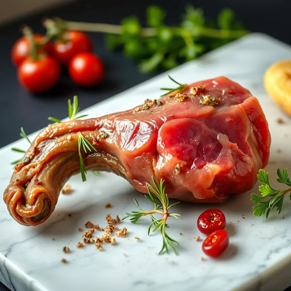 Confit vom Wildschwein-Nacken