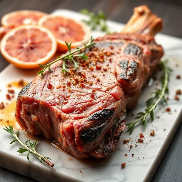Confit von Wildschweinschenkel