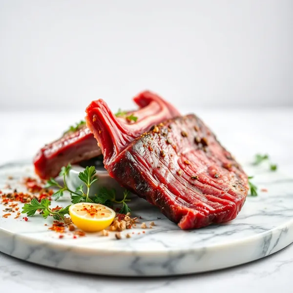 Confit von Wildschweinrippen