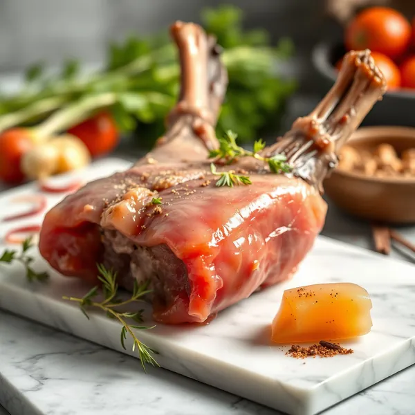 Confit Wild Boar Tail