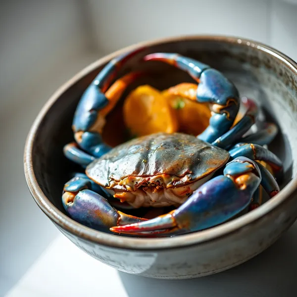 Cooked Blue Crab