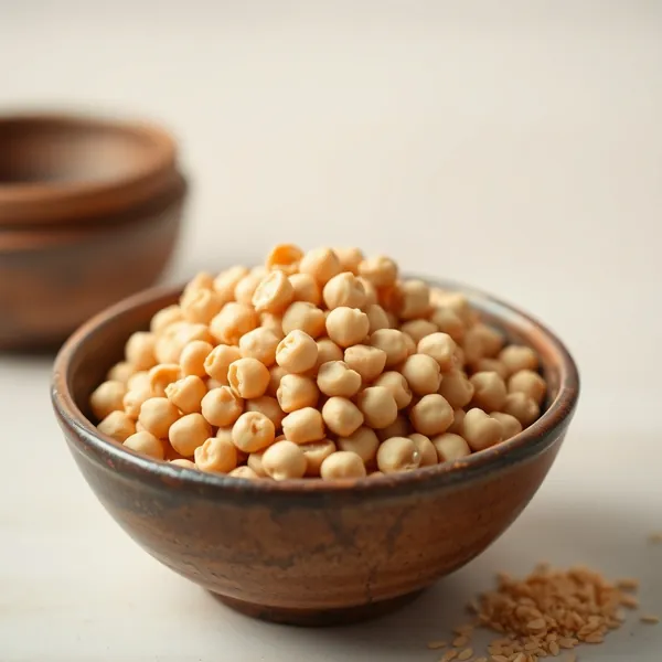 Cooked Boiled Chickpeas