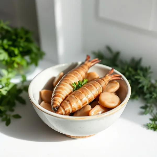 Gekochter Geoduck