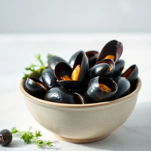 Cooked Mussels