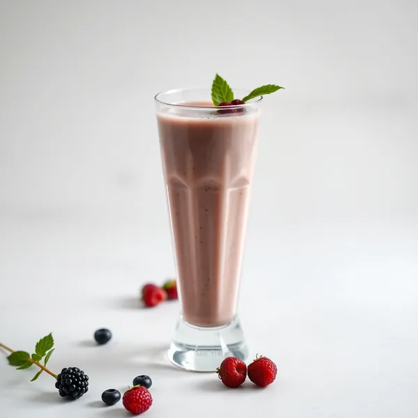 Smoothie Cremoso de Açaí e Leite de Avelã