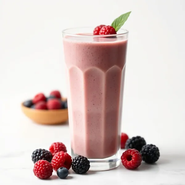 Creamy Acai Macadamia Milk Smoothie