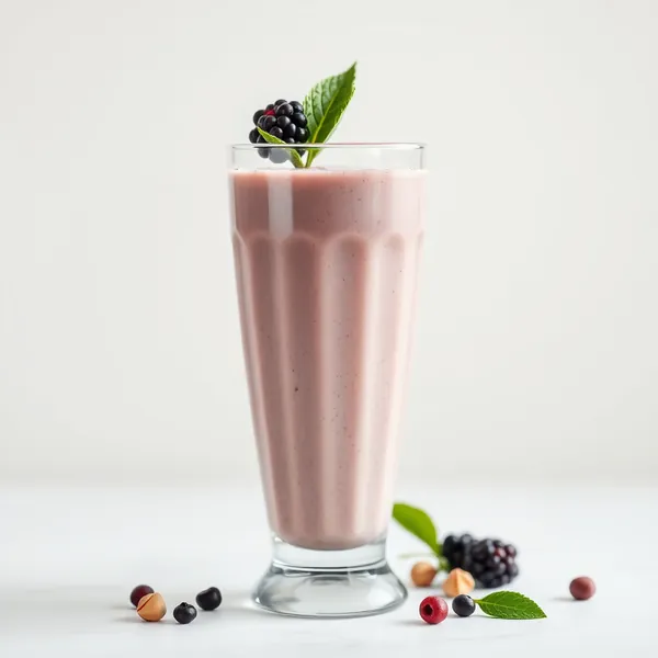 Smoothie Cremoso di Açaí e Pistacchio