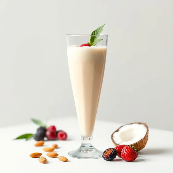 Smoothie Crémeux au Beurre d'Amande et au Lait de Coco