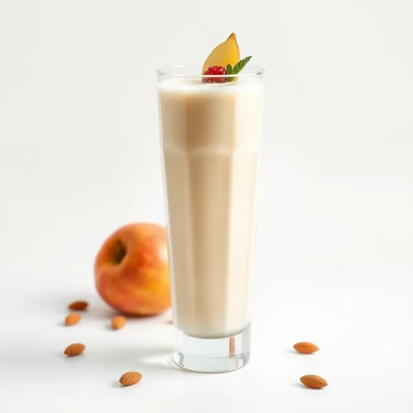 Creamy Apple Almond Coconut Milk Smoothie