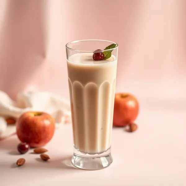 Smoothie Cremoso de Maçã e Leite de Amêndoa