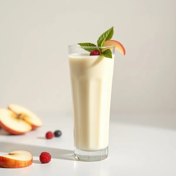 Smoothie Cremoso de Maçã e Iogurte Grego