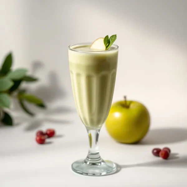 Creamy Apple Matcha Tea Smoothie