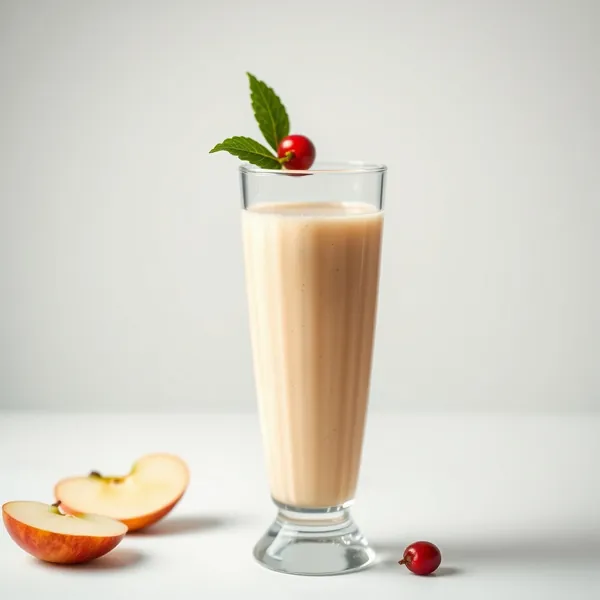 Cremiger Apfel-Protein-Shake