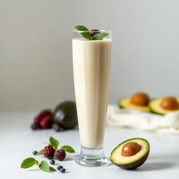 Frullato Cremoso di Avocado e Latte di Riso