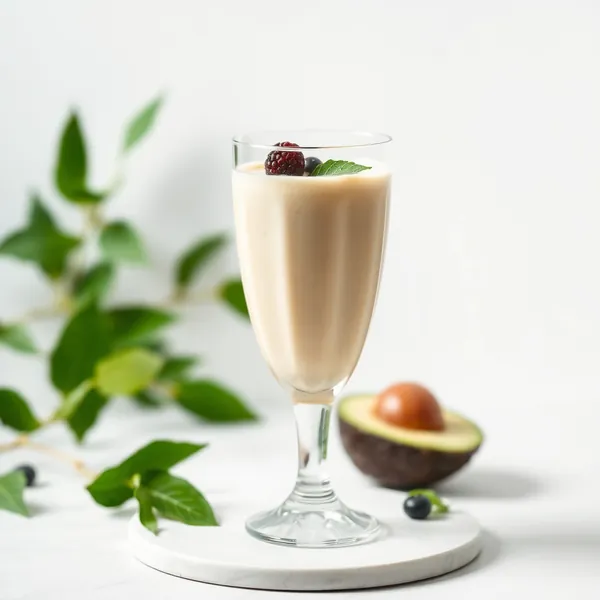 Smoothie Cremoso di Avocado e Latte di Farro
