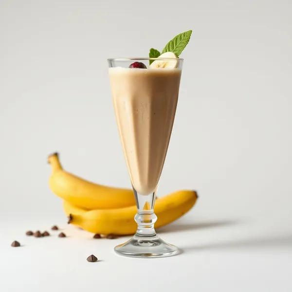 Creamy Banana Cold Brew Coffee Smoothie