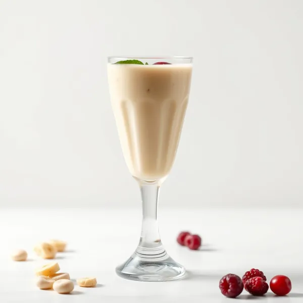 Smoothie Crémeux à la Banane et au Lait de Macadamia