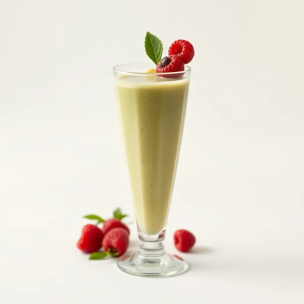 Cremiger Bananen-Matcha-Tee-Smoothie