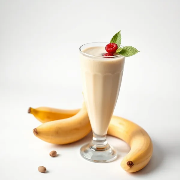 Creamy Banana Pistachio Milk Smoothie