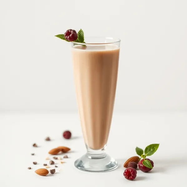 Smoothie Cremoso de Cacau com Leite de Amêndoa