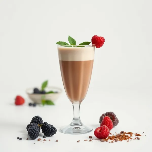 Creamy Cacao Powder Kefir Milk Smoothie