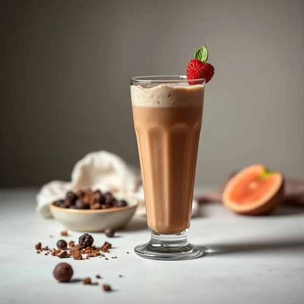 Smoothie Crémeux au Cacao et Protéine