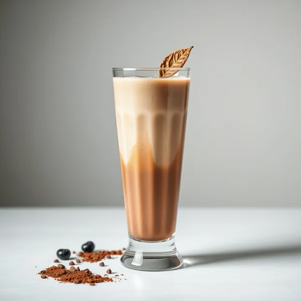 Creamy Cacao Powder Spelt Milk Smoothie