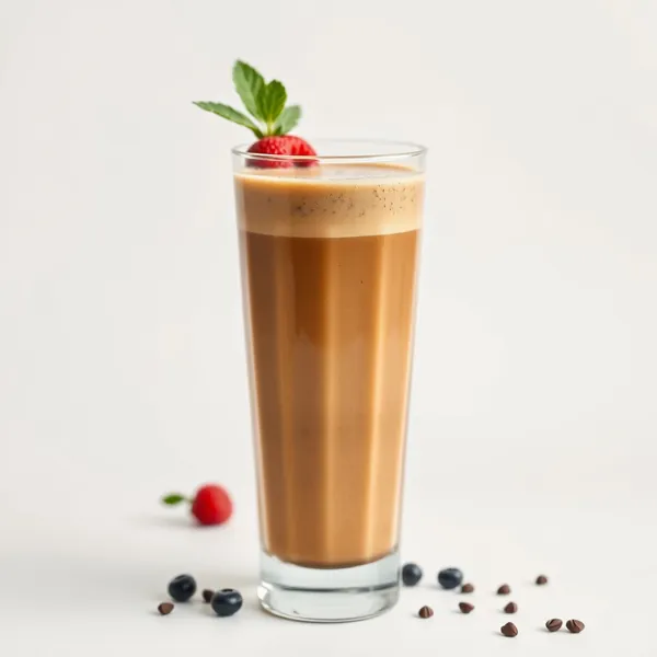 Frullato Cremoso di Caffè Freddo con Semi di Chia
