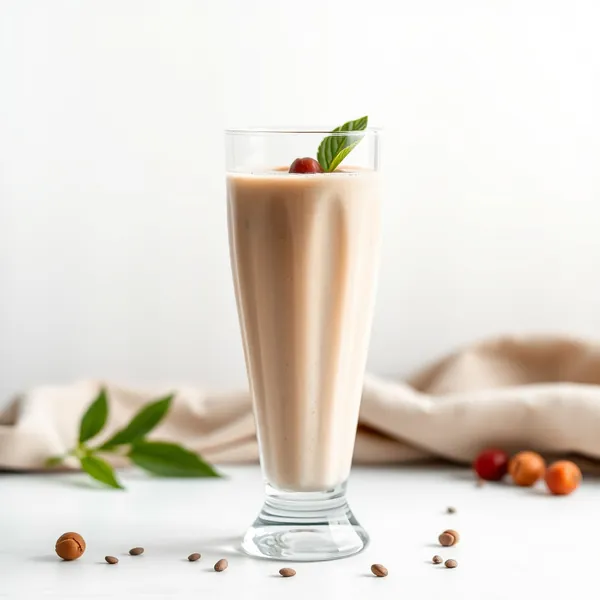 Creamy Chia Seed Hazelnut Milk Smoothie