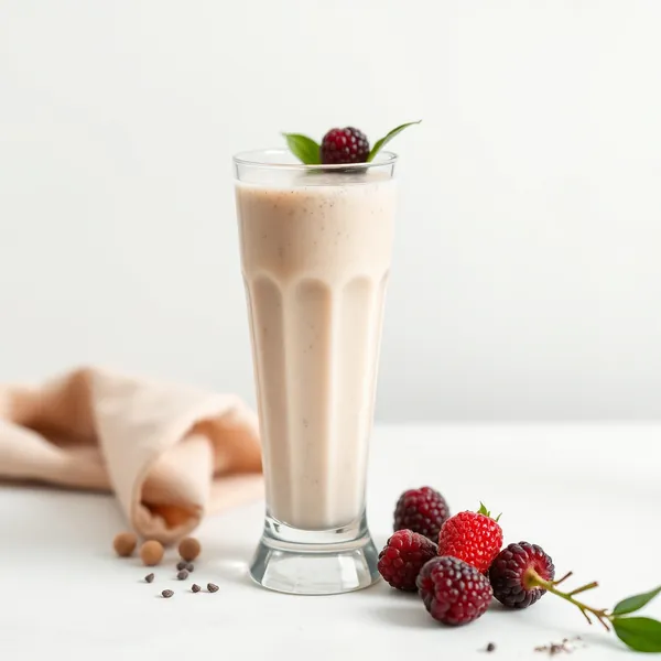 Creamy Chia Seed Macadamia Milk Smoothie