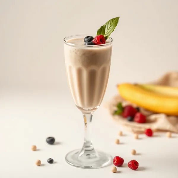 Smoothie Crémeux de Graines de Chia et Lait de Pois