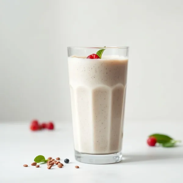 Creamy Chia Seed Rice Milk Smoothie