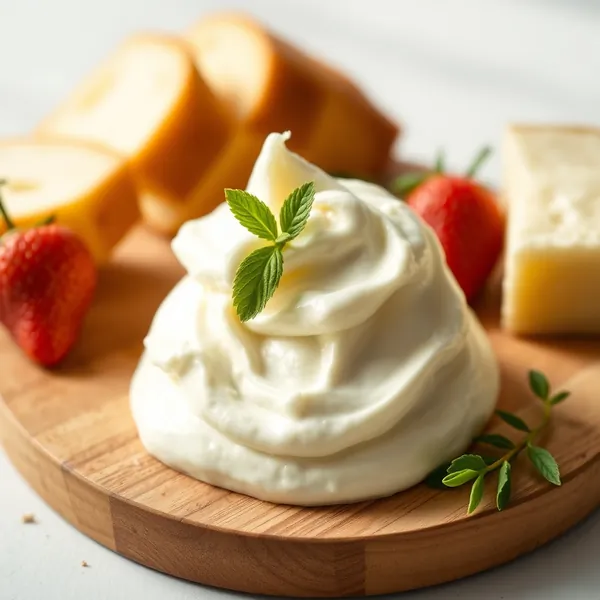 Geronnene Creme