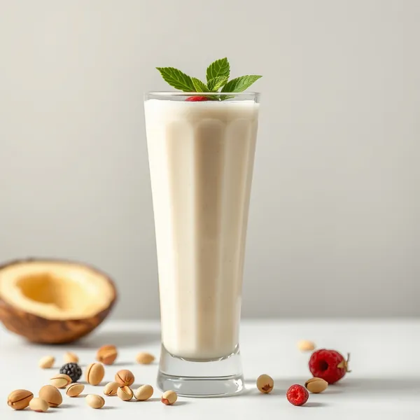 Smoothie Crémeux de Coco et Pistache