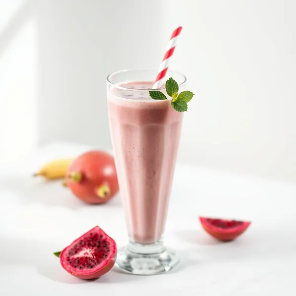 Cremiger Dragonfruit Kefir Smoothie