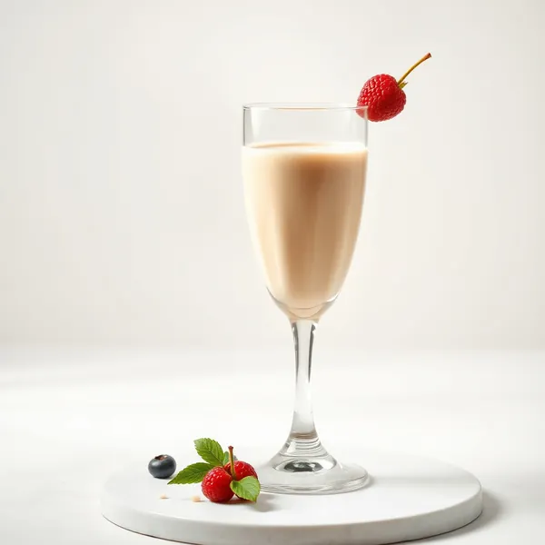 Batido Cremoso de Leche de Macadamia y Jengibre