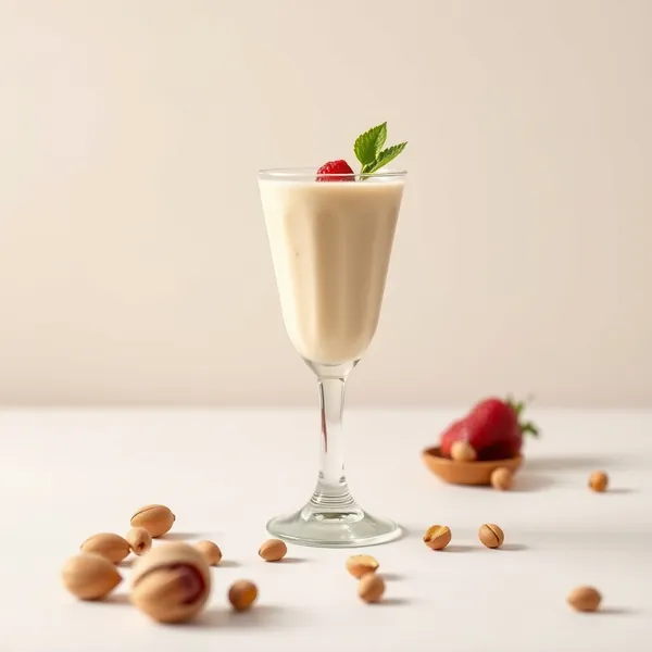 Frullato Cremoso di Zenzero e Pistacchio