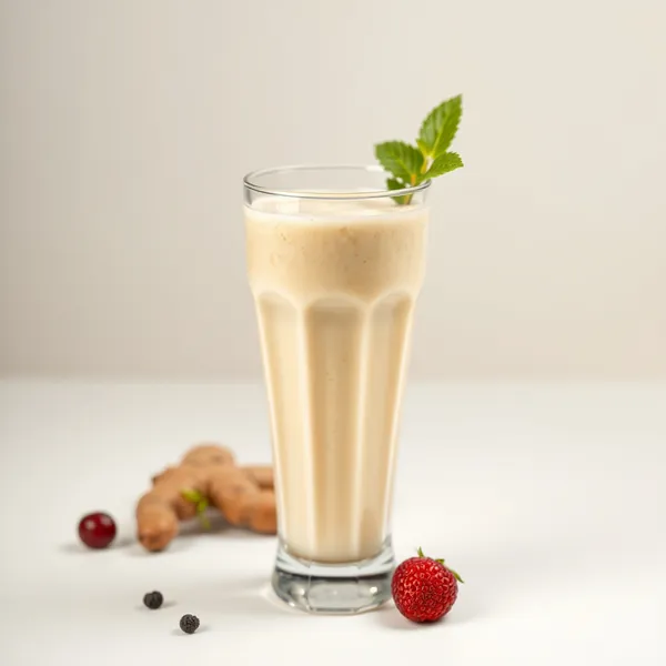 Smoothie Cremoso di Riso allo Zenzero