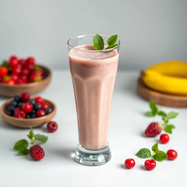 Smoothie Crémeux de Baie Goji et Lait de Cajou