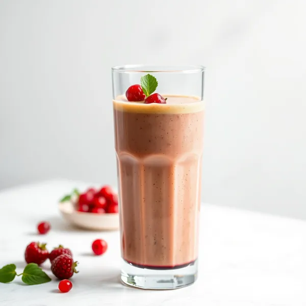 Cremiger Goji-Beeren-Matcha-Smoothie