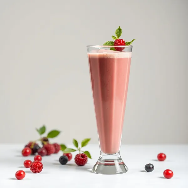 Cremiger Goji-Beeren-Protein-Shake-Smoothie
