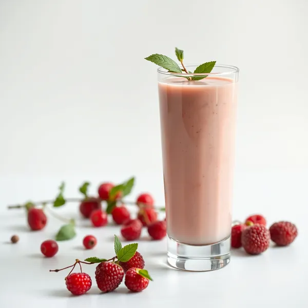 Cremiger Goji-Beeren-Soja-Milch-Smoothie