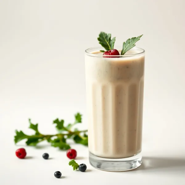 Smoothie Crémeux de Chou Frisé et Lait d'Épeautre