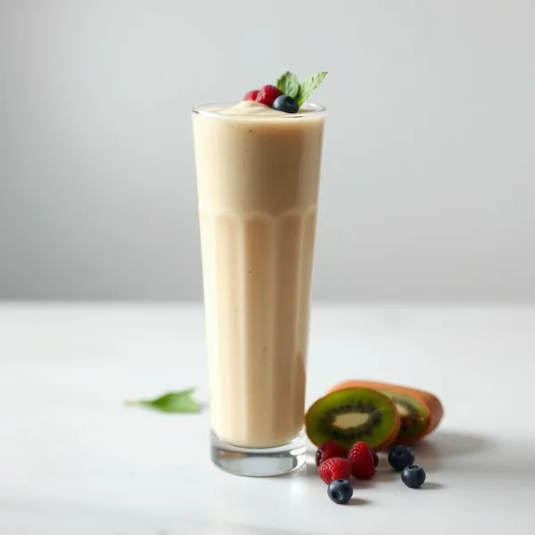 Creamy Kiwi Pea Milk Smoothie