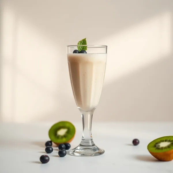 Creamy Kiwi Spelt Milk Smoothie