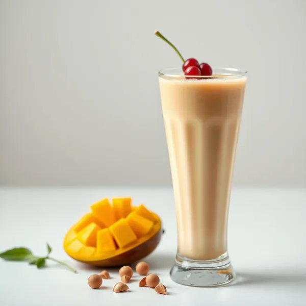 Cremiger Mango-Haselnuss-Smoothie