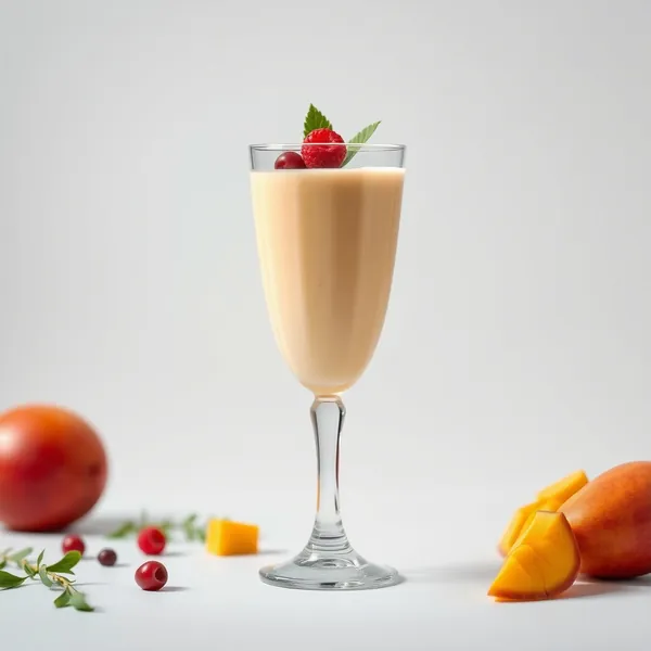 Cremiger Mango Kefir Milch Smoothie