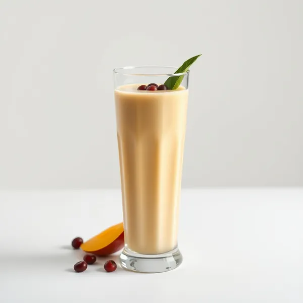 Creamy Mango Pea Milk Smoothie