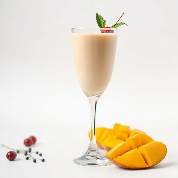 Frullato Cremoso di Mango e Latte di Farro