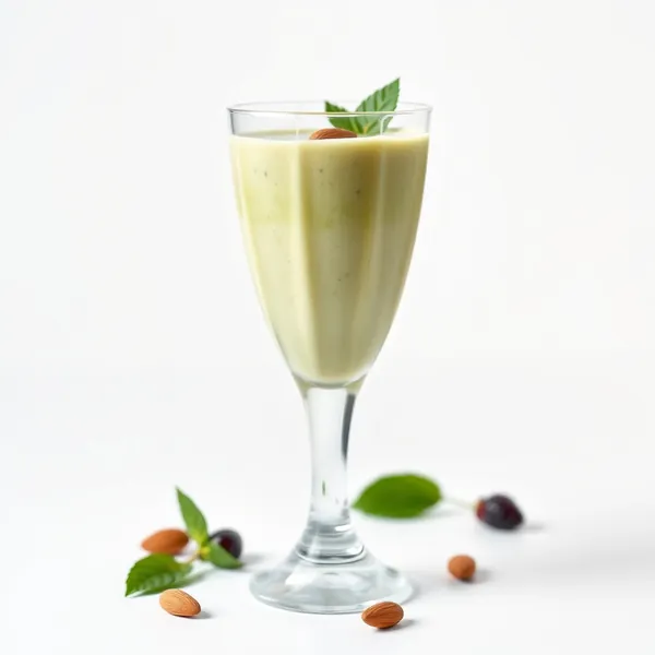 Creamy Matcha Almond Coconut Milk Smoothie